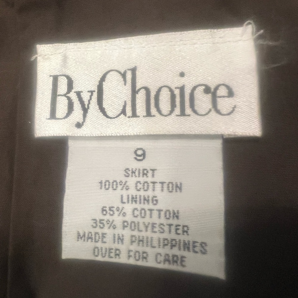 By Choice Brown Skirt - Picture 8 of 8